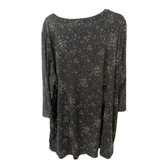 Lane Bryant
Lane Bryant Black & White Polka Dot Swing Tunic Top Size 22/24 Pls - Picture 7 of 8